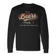 It's A Beers Thing You Wouldn't Understand Long Sleeve T-Shirt Gifts ideas