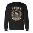 Its A Haury Thing You Wouldnt Understand Name Vintage Long Sleeve T-Shirt Gifts ideas
