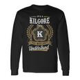 It's A Kilgore Thing You Wouldn't Understand Personalized Last Name Kilgore Family Crest Coat Of Arm Long Sleeve T-Shirt Gifts ideas