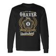 It's An Ohaver Thing You Wouldn't Understand Personalized Last Name Ohaver Family Crest Coat Of Arm Long Sleeve T-Shirt Gifts ideas