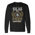 It's A Silas Thing You Wouldn't Understand Personalized Last Name Silas Family Crest Coat Of Arm Long Sleeve T-Shirt Gifts ideas
