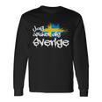 Jag Älsker Dig Sverige Sweden Holiday And Camping Langarmshirts Geschenkideen