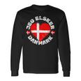 Jeg Elsker Danmark Or I Love Denmark For Denmark Day Langarmshirts Geschenkideen