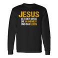 Jesus Ist Der Weg Die Wahrheit Und Das Leben Jesus Ist Langarmshirts Geschenkideen