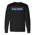 Junggesellenabschied Jga Polterei Polizei Langarmshirts Geschenkideen