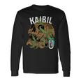 Kaibil Guatemala Kaibiles Forza Speciale Fuerzas Especiales Maglietta a maniche lunghe Ideas de regalos
