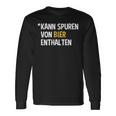 Kann Spurenon Bier Enthalten Langarmshirts Geschenkideen