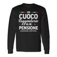 La Leggendaa In Pensione Uomo Cuoco Divertente Pensionato Maglietta a maniche lunghe Ideas de regalos