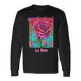 La Rosa The Rose Mexican Bingo Card In A Traditional Game Long Sleeve T-Shirt Gifts ideas