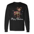 Labrador Retriever Christmas Reindeer Dog Lover Langarmshirts Geschenkideen