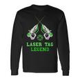 Laser Tag Legend Lasertag Player Indoor Game Sports Team Langarmshirts Geschenkideen