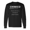 Laurea Chimica Dottore Studente Chimico Divertente Scienza Maglietta a maniche lunghe Ideas de regalos