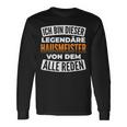 Legendary Caretakeron Dem Alle Reden Caretaker S Langarmshirts Geschenkideen