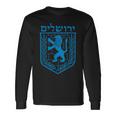 Lion Judas Jerusalem Israel Israeli Jerusalem Langarmshirts Geschenkideen