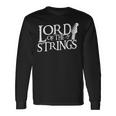 Lord Of The Strings Per Chitarra Acustica Maglietta a maniche lunghe Ideas de regalos