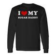 I Love My Sugar Daddy Amo Il Mio Sugar Daddy Maglietta a maniche lunghe Ideas de regalos