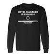 Lustige Hotelmanager Zitate Hotelmanager Job Witze Langarmshirts Geschenkideen