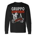 Maglia Divertente A-Peritivo Gruppo Sanguigno A-Peritivo Maglietta a maniche lunghe Ideas de regalos