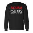 Maglie Uomo Divertenti Manica Corta Scusa Non Sto Ascoltando Maglietta a maniche lunghe Ideas de regalos