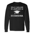 Magliette Uomo Manica Corta Regalo Laurea In Economia Maglietta a maniche lunghe Ideas de regalos
