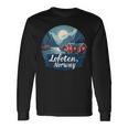 Majestic Lofoten Norvegia Progettazione Del Paesaggio Scenico Maglietta a maniche lunghe Ideas de regalos