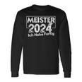 Master 2024 Masterletter Master Exam Langarmshirts Geschenkideen