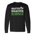 Master Of Science Uni Graduation Master Langarmshirts Geschenkideen