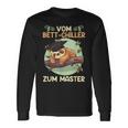 Masterarbeit Bestandenom Bett-Chiller Zum Master Abschluss Langarmshirts Geschenkideen