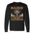 Maurer Masonermeister Bricklayer's Langarmshirts Geschenkideen