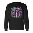 Medusa Cool Graphic Custom Maglietta a maniche lunghe Ideas de regalos