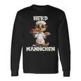 Meerkat Cooking Chef's Hat Man Herdmännchen Langarmshirts Geschenkideen