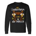 Mei Lederhosn Is In Da Wäsch Oktoberfest Costume S Langarmshirts Geschenkideen