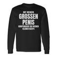 With Meiner Große Kompensiere Ich Sex Slogan Langarmshirts Geschenkideen