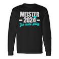 Meister 2024 Ich Habe Fertig Meisterprüfung Langarmshirts Geschenkideen