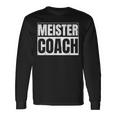 Meister Coach Geschenk For Football Trainer Langarmshirts Geschenkideen