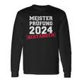 Meisterprüfung Bestanden Für Meister 2024 Handwerk Langarmshirts Geschenkideen