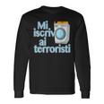 Mi Iscrivo Ai Terroristi Magnotta Maglietta a maniche lunghe Ideas de regalos