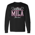 Mila Lass Das Die Mila Machen First Name S Langarmshirts Geschenkideen