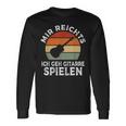 Mir Reichts Ich Geh Gitarre Spielenintage Retro Langarmshirts Geschenkideen