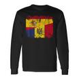 Moldavia España Bandera De La Amistad Moldavia Camiseta de manga larga Ideas de regalos
