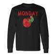 Monday Hungry Caterpillars Days Fruits Lover Always Hungry Long Sleeve T-Shirt Gifts ideas