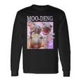 Moo-Deng Il Famoso Baby Pigmy Hippo Moodeng Maglietta a maniche lunghe Ideas de regalos