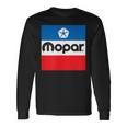 Mopar Retro Flag Logo Langarmshirts Geschenkideen