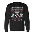 Moto Gp Courses Ce Que Je Fais Moto Gp Motard Humour T-shirt à manches longues Idées cadeaux