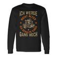 Motorcycle Ich Werde Nicht Alter Motorcycle Rider Biker Langarmshirts Geschenkideen