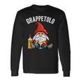 Nano Grappetolo Amanti Grappa Divertente Elfo Di Natale Maglietta a maniche lunghe Ideas de regalos