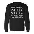 Non Posso Piacere A Tutti Magliette Scritte Divertenti Maglietta a maniche lunghe Ideas de regalos