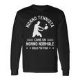 Nonno Tennista Come Un Nonno Normale Solo Più Figo Tennis Maglietta a maniche lunghe Ideas de regalos