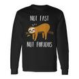Not Fast Not Furious Da Ufficio Per Colleghi Maglietta a maniche lunghe Ideas de regalos