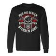 Nur Die Besten Die Jung Biker Statement Rocker Langarmshirts Geschenkideen